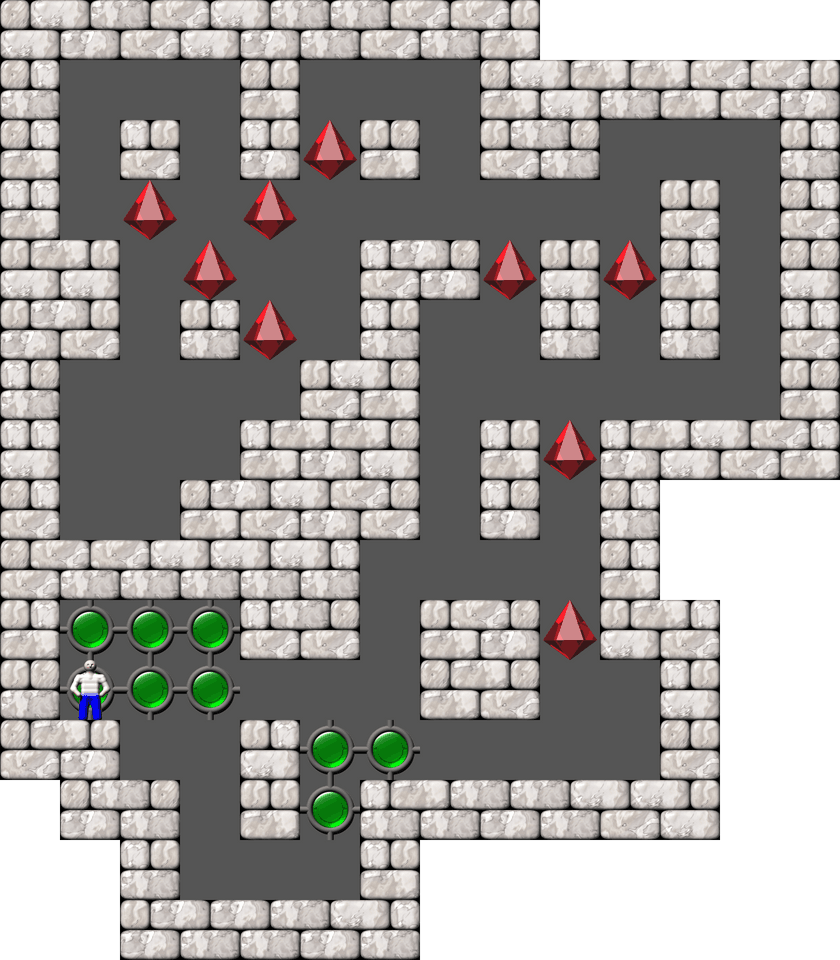 Sokoban Alberto Garcia Arranged level 94